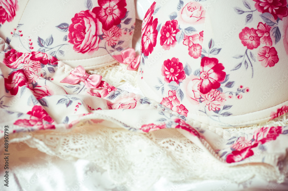 custom made wallpaper toronto digitalFeminine lacy underclothes background