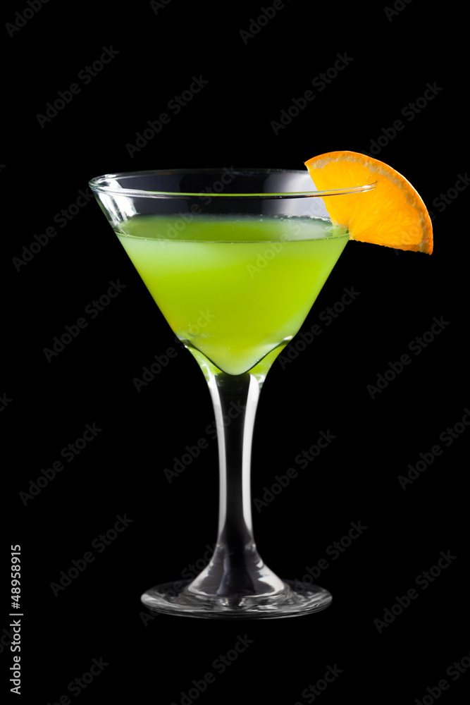 Fresh martini coctail