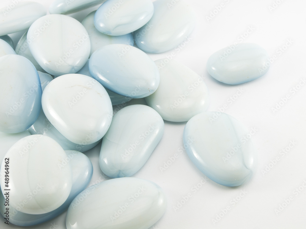blue round stones blue round stones