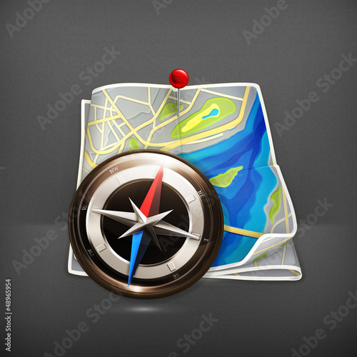 Navigation map