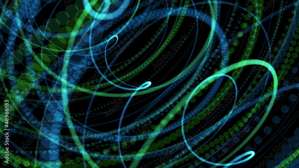 fantastic bubble particle video animation – loop HD