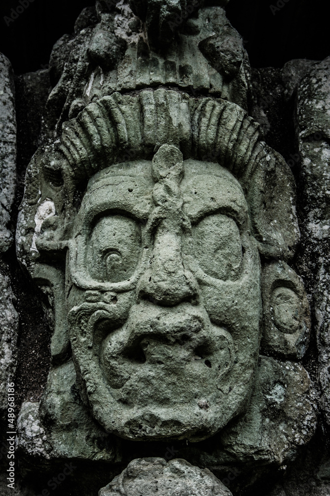 Temples in the Copan Ruinas, Honduras
