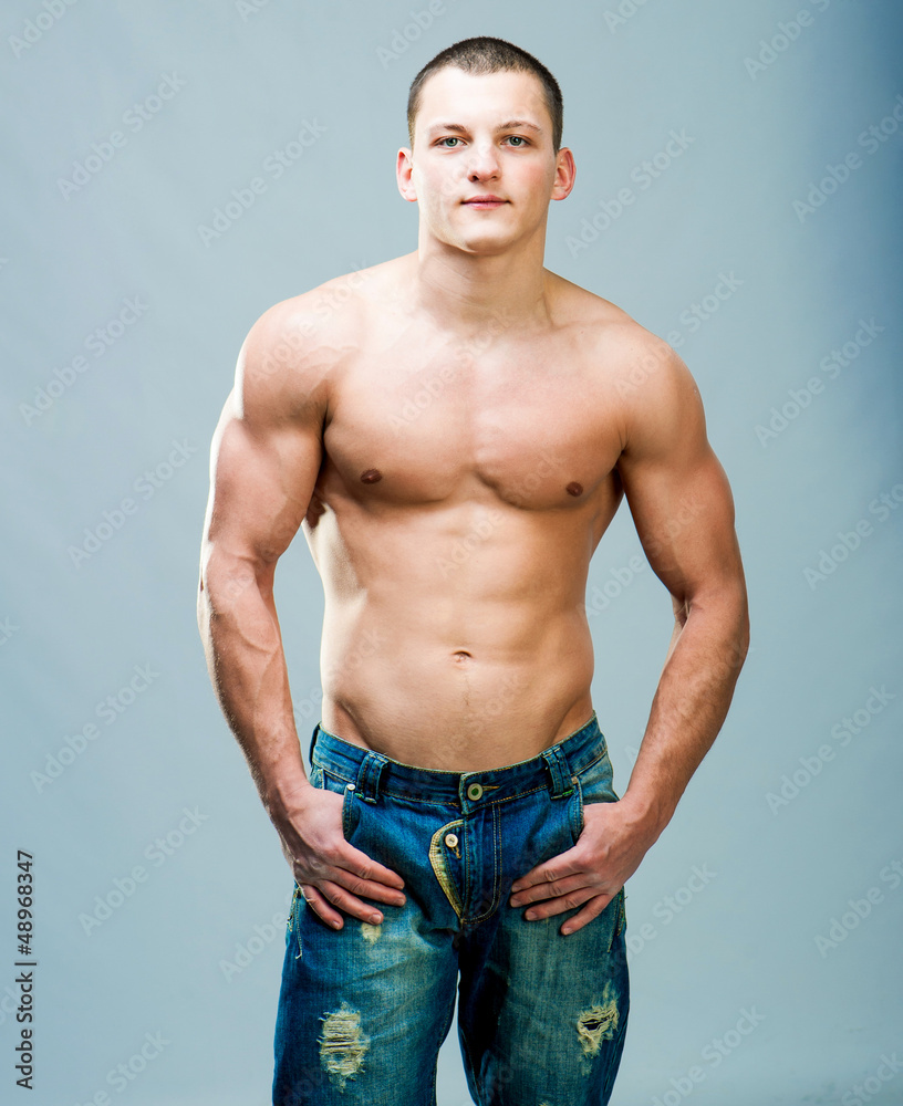 muscular man muscular man