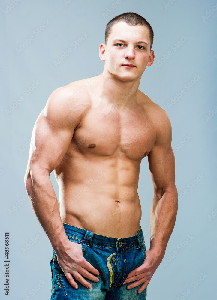 Fototapeta premium muscular man