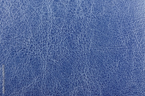 Dark Blue Glossy Artificial Leather Texture