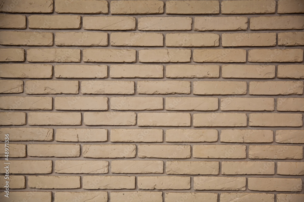 Gray brick wall pattern for background Gray brick wall pattern for background