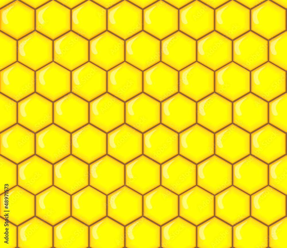 Abstract vector honeycomb seamless pattern Abstract vector honeycomb seamless pattern