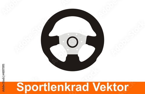 Sportlenkrad Vektor