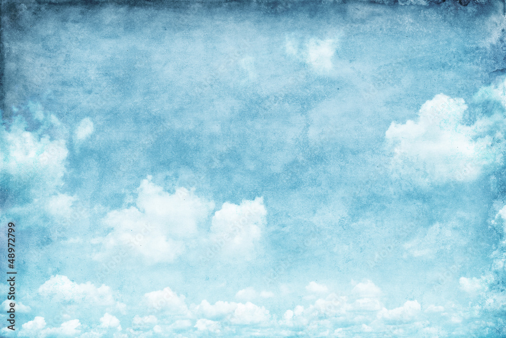 Grungy background of sky.