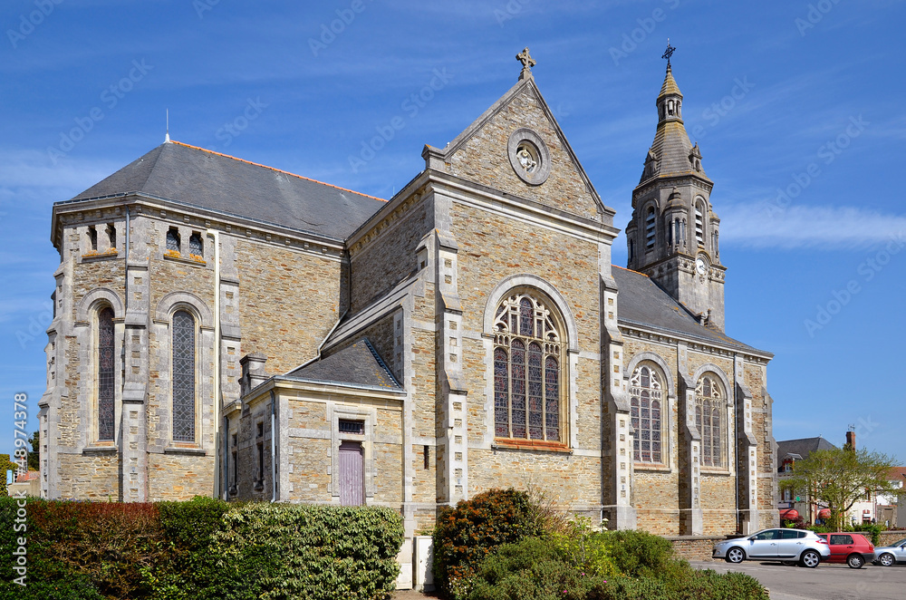 Church of Saint Michel-Chef-Chef in France