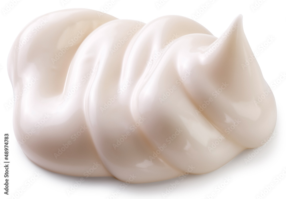 Handful of mayonnaise. Handful of mayonnaise.