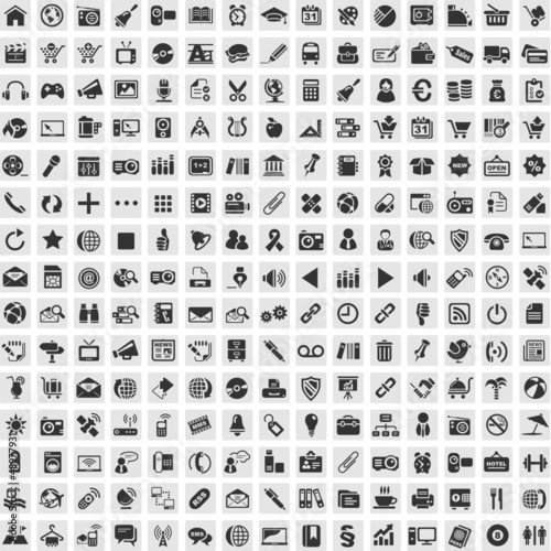 225 top Icons Website Business Vacation Medicine Entertainment
