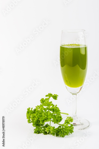 Vegetable juice.