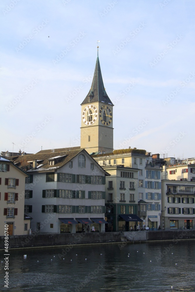 Kirchturm Sankt Peter, Zürich