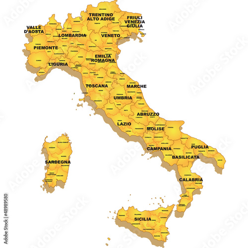 mappa italia