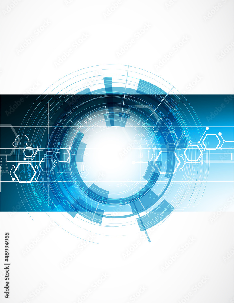 abstract blur strong computer technology business flayer