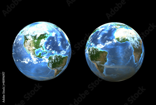 Earth sides  3D 