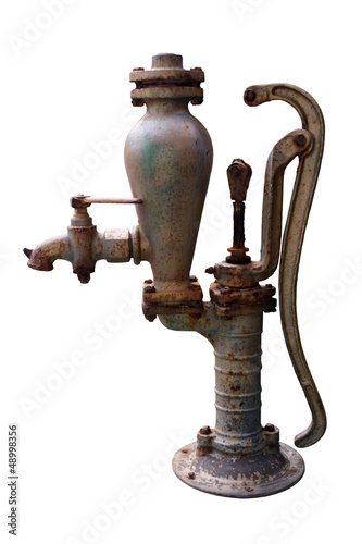 Antique water pump