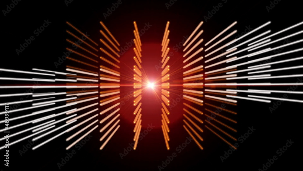 technology video – stripe background and lights – loop HD