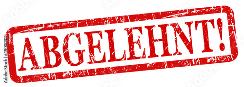 Abgelehnt Stempel  #130129-svg01