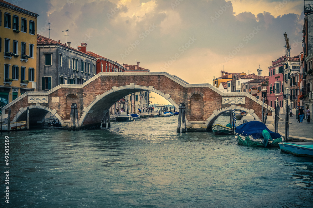 Bridge. Canals. Venice. Italy