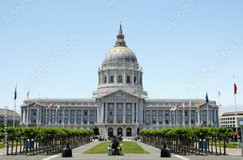 Billede på lærred San Francisco City Hall