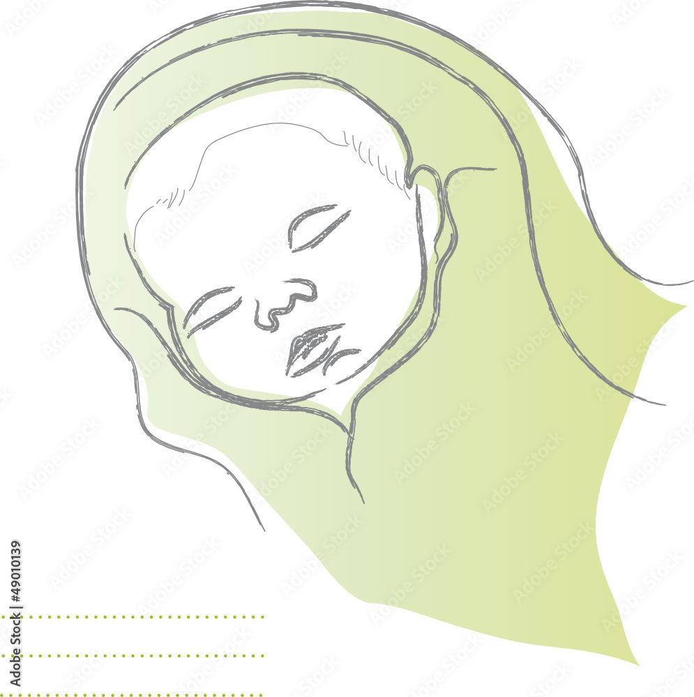 Baby - Junge - Mädchen - Geburt - Geburtsanzeige - Logo