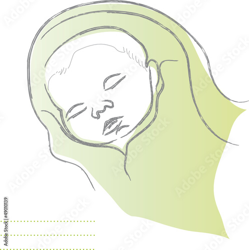 Baby - Junge - Mädchen - Geburt - Geburtsanzeige - Logo