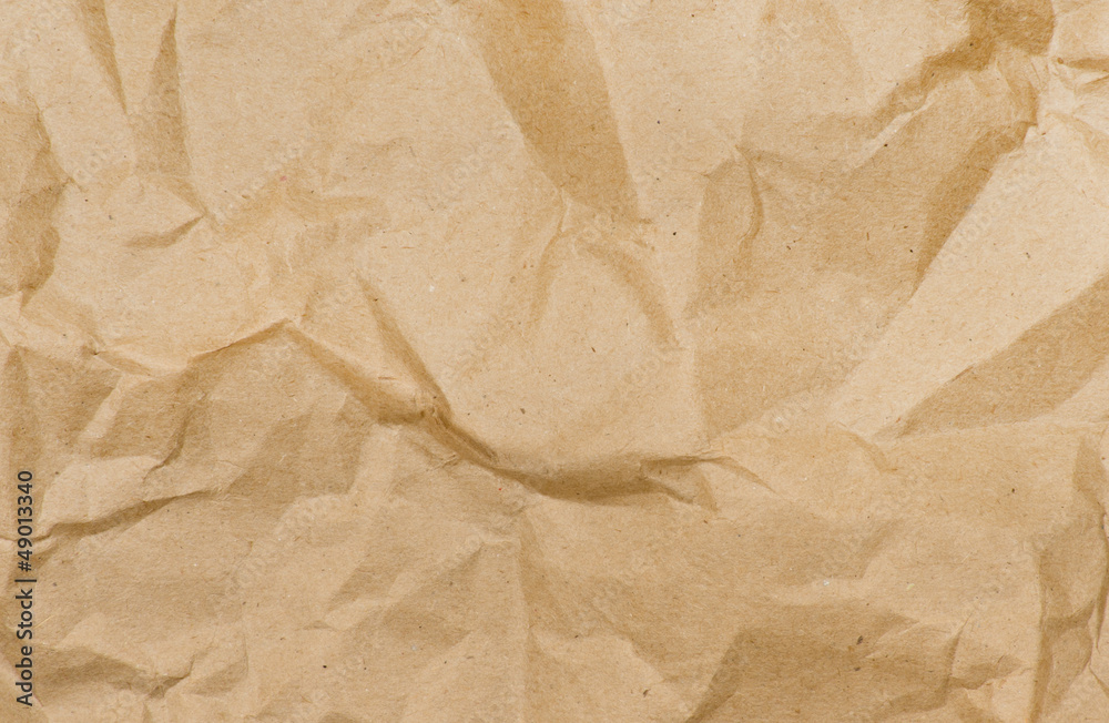 old crushed paper background