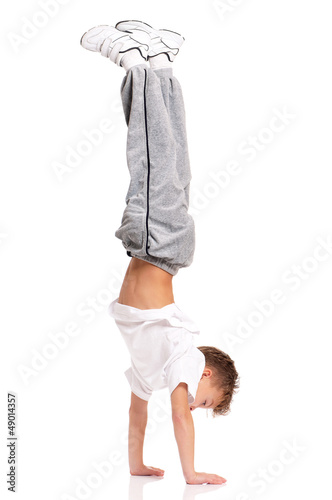 фотографія Boy gymnastic