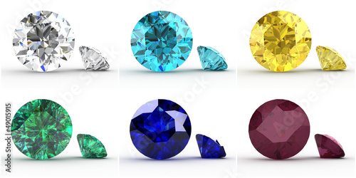 Set of gems