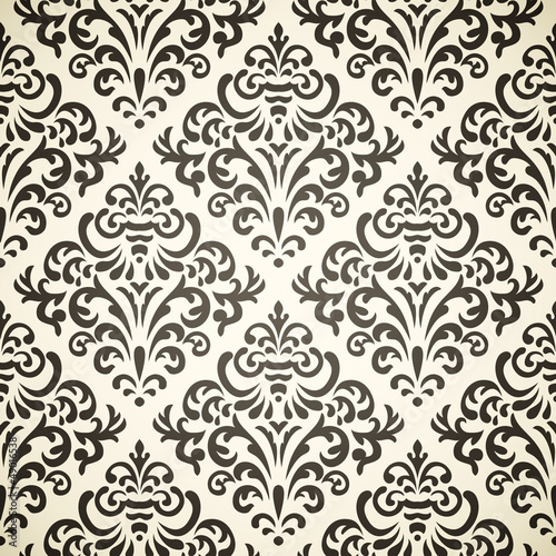 Damask seamless backgrounds