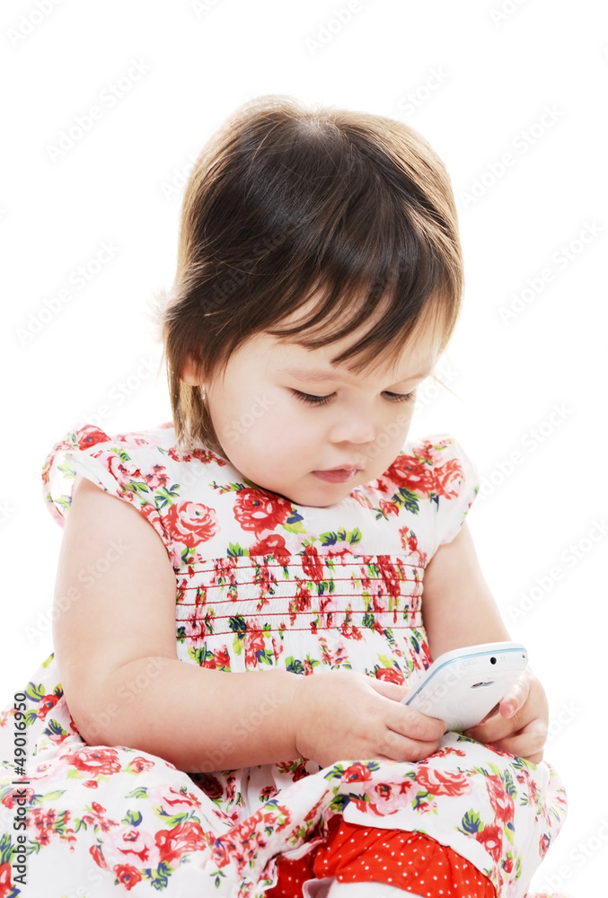 Toddler texting