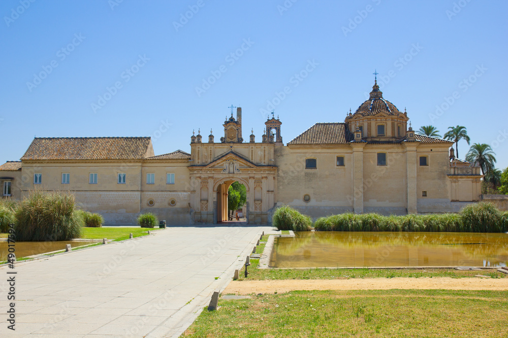Fototapeta premium Monastery Cartuja, Sevilla, Spain