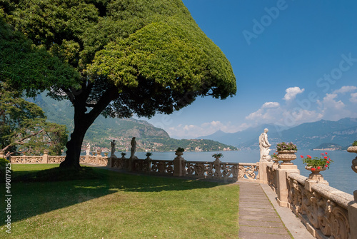 The famous garden of Villa Del Balbianello