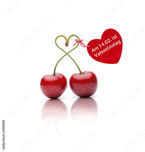Kirschen Valentinstag