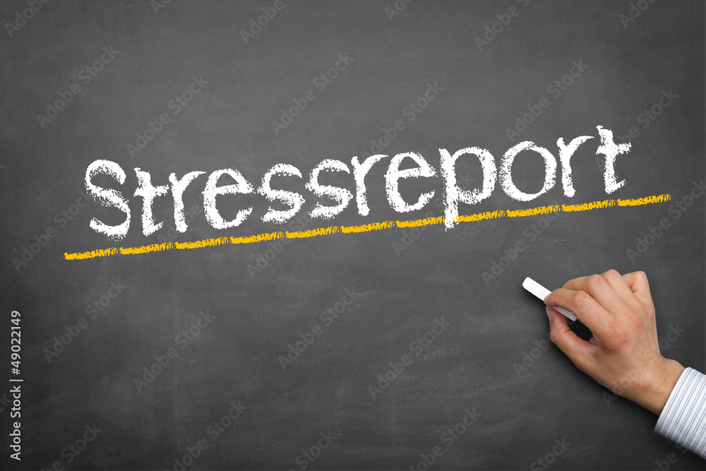 Fototapeta premium Stressreport