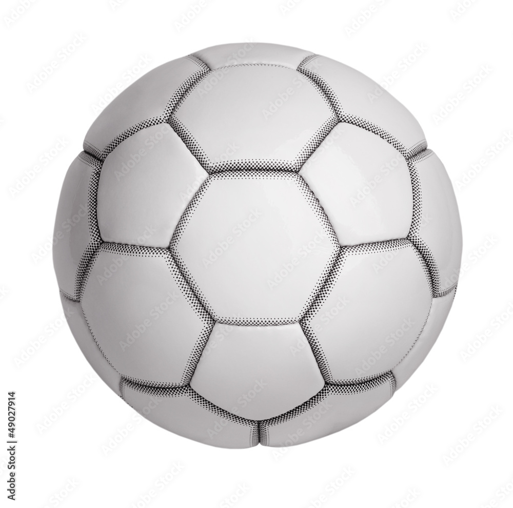 Soccer ball made ​​of artificial leather