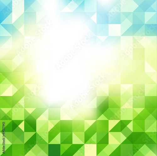 Abstrakte geometrische Gestaltung