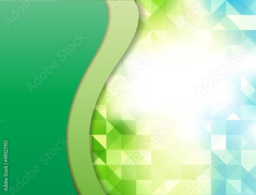 Abstrakte geometrische Gestaltung
