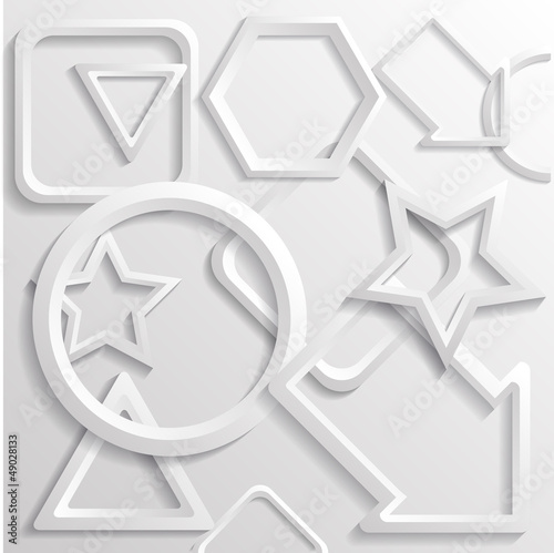 Abstrakte geometrische Gestaltung