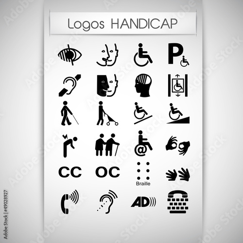 présentation logos handicap