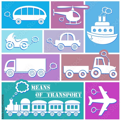 Transport icons