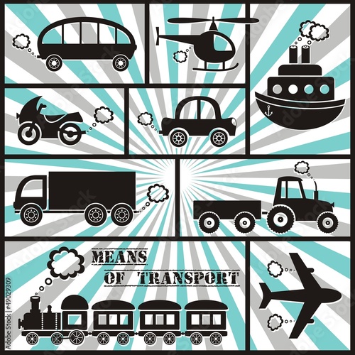 Transport icons