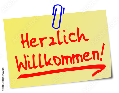 Herzlich Willkommen  #130130-svg01