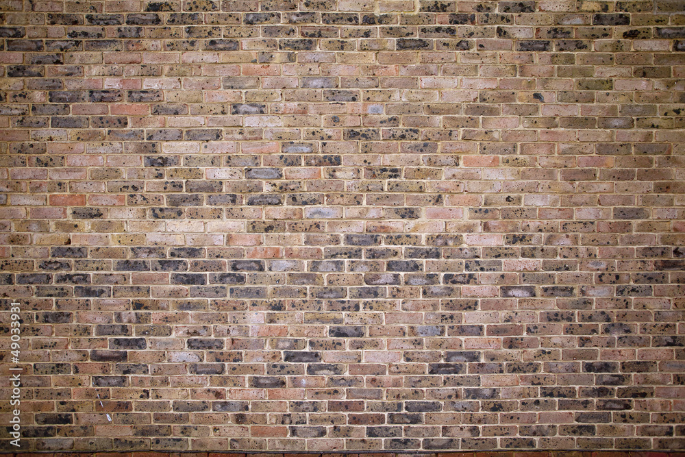 Naklejka premium Old brick wall / lot of brick