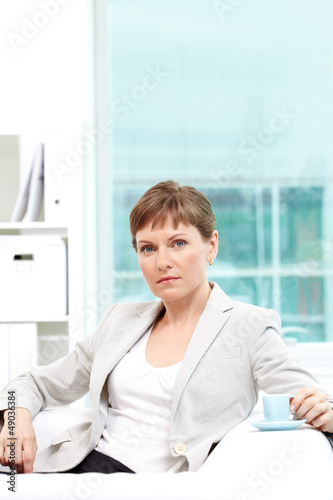 Female in office