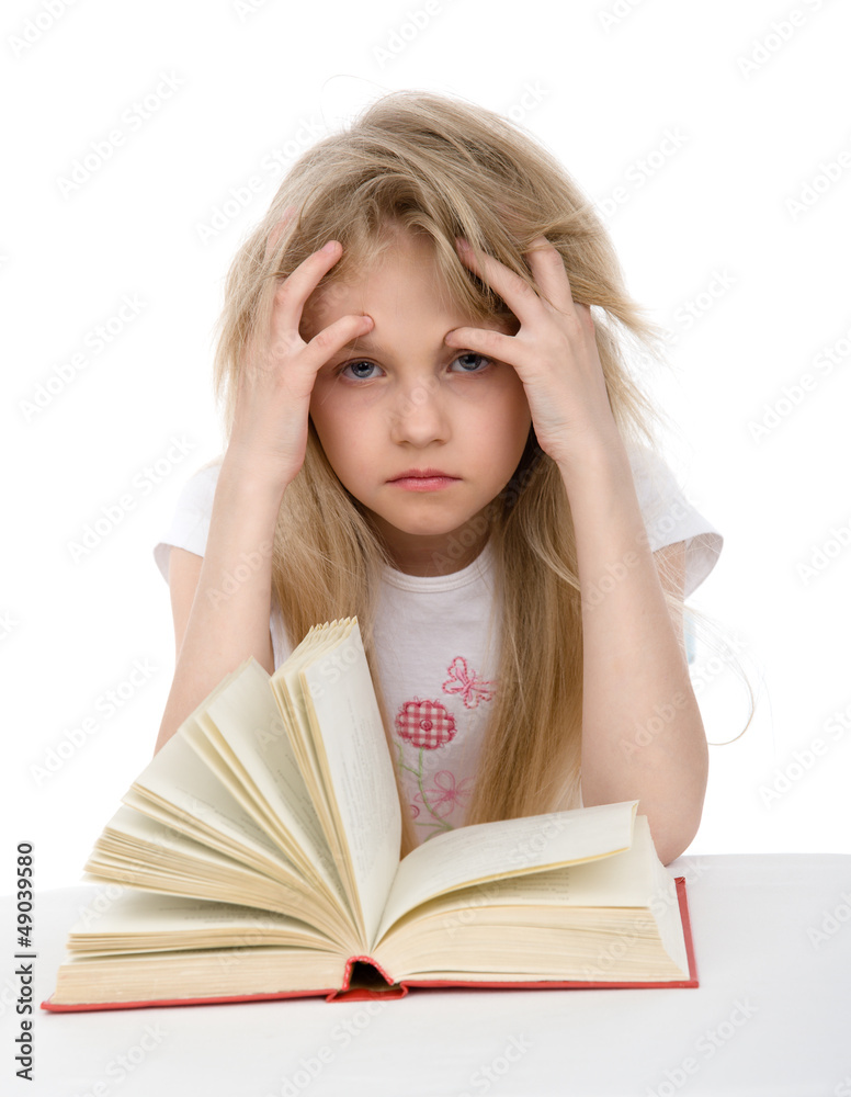 tired ten years' schoolgirl learns lessons tired ten years' schoolgirl learns lessons