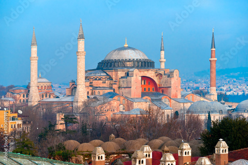Fototapeta Hagia Sophia mosque, Istanbul, Turkey.