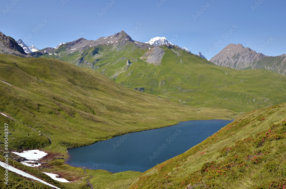 Lake of Longet in Italy